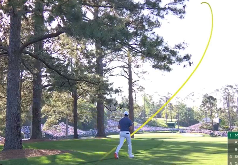 Would you like to learn how to hit that HIGH TOWERING DRAW that Rory hit on 15 in the final round of the Masters?